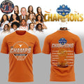 Original Texas Longhorns SEC Women’s Basketball Tournament Champions 2026 Logo Two Sided Hoodie T-Shirt