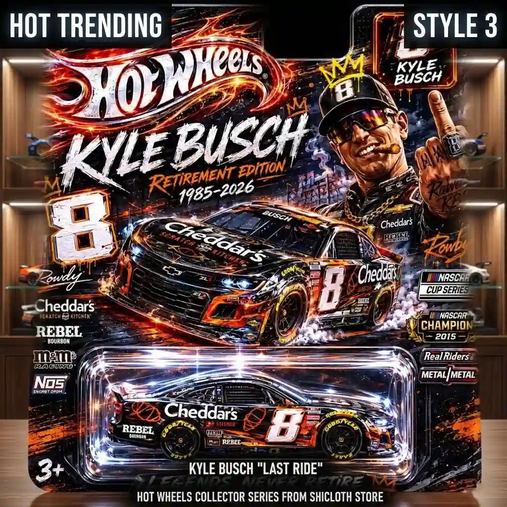 Kyle Busch ‘Last Ride’ Hot Wheels Collector Series