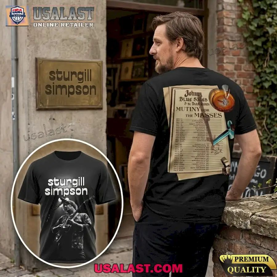 Sturgill Simpson Johnny Blue Skies Tour 2026 Apparel Shirt