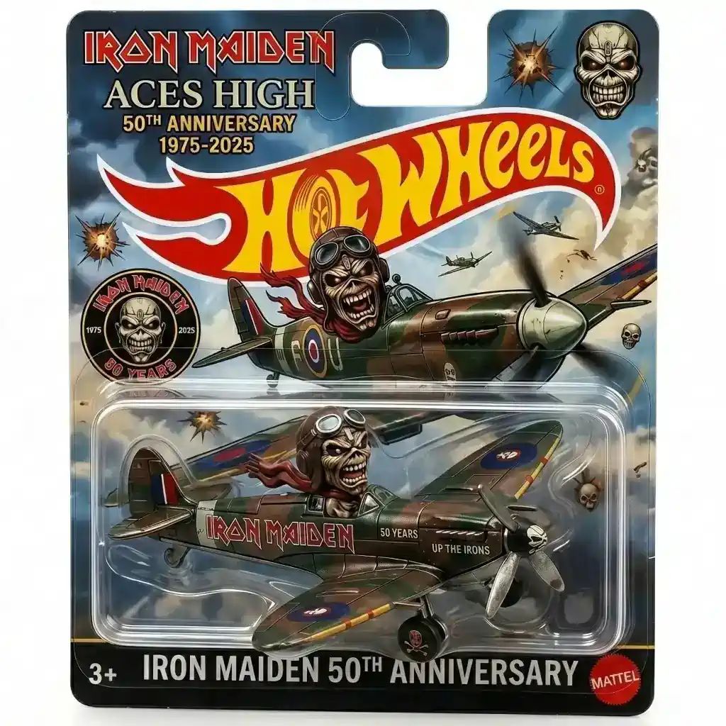 Wheels Iron Maiden Aces High 50th Anniversary Collector’s Edition