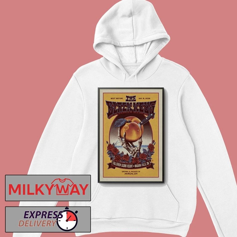 The Black Keys OLG Stage At Fallsview Casino In Niagara Falls ON May 8 2026 Poster shirt