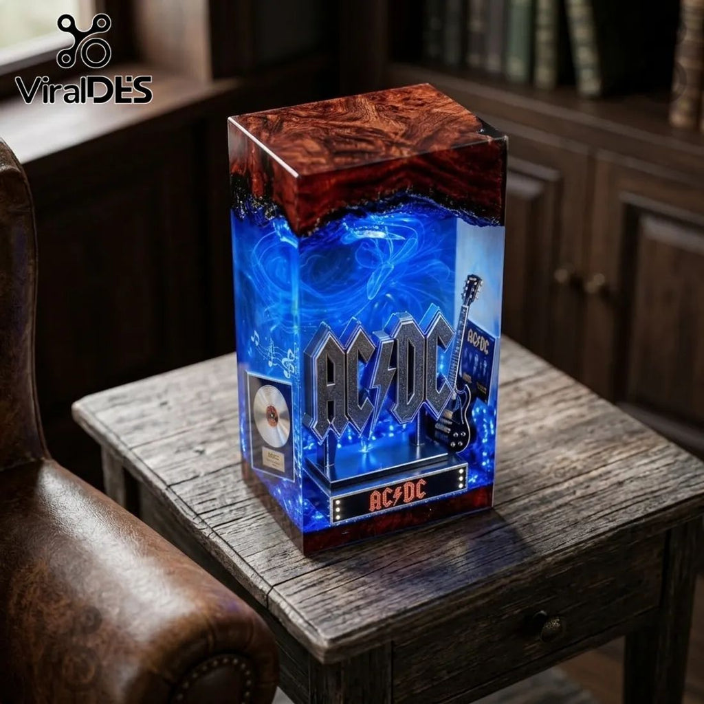 AC/DC LED Epoxy Resin Night Light