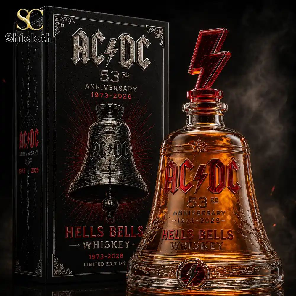 ACDC 53rd Anniversary 1973-2026 Hells Bells Whiskey