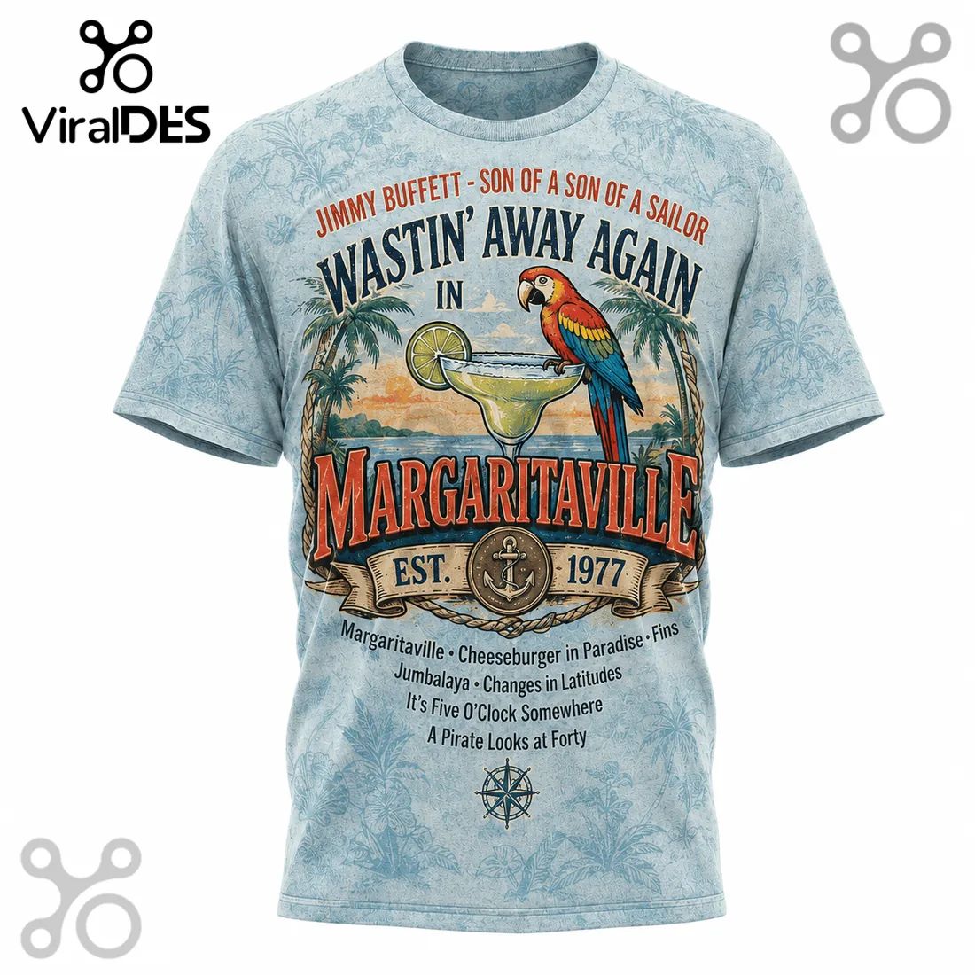 Premium Jimmy Buffett Margaritaville Son of a Sailor Shirt