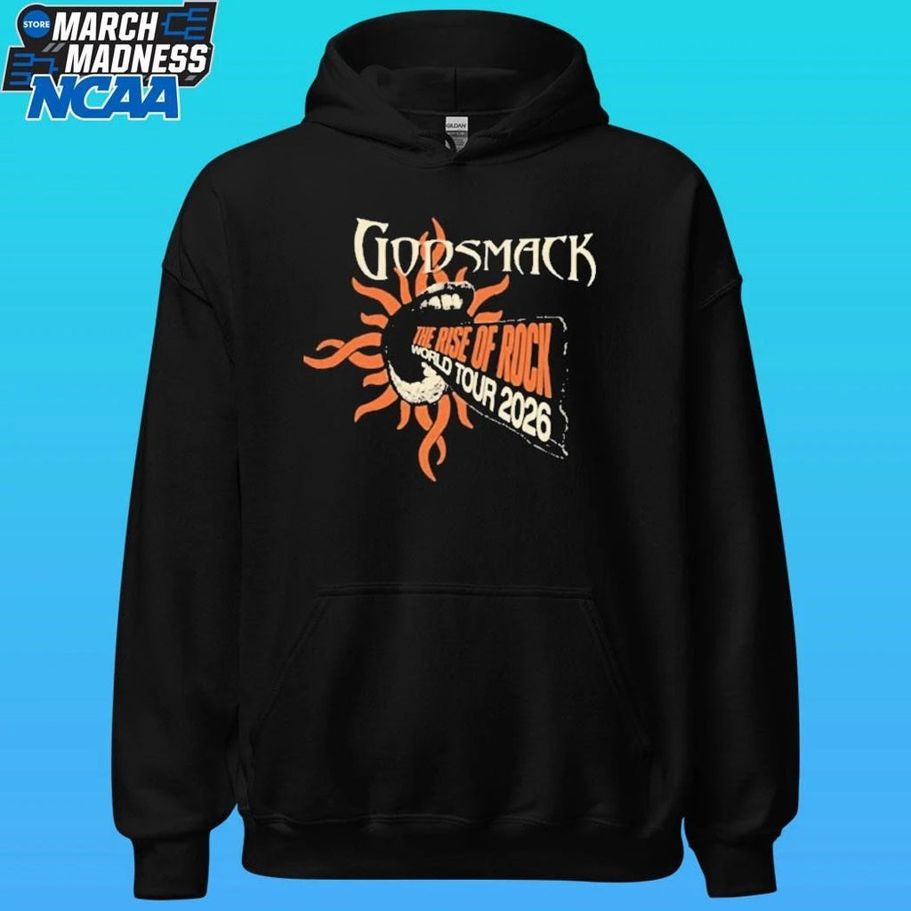 Godsmack The Rise Of Rock Admat Itin World Tour 2026 Shirt