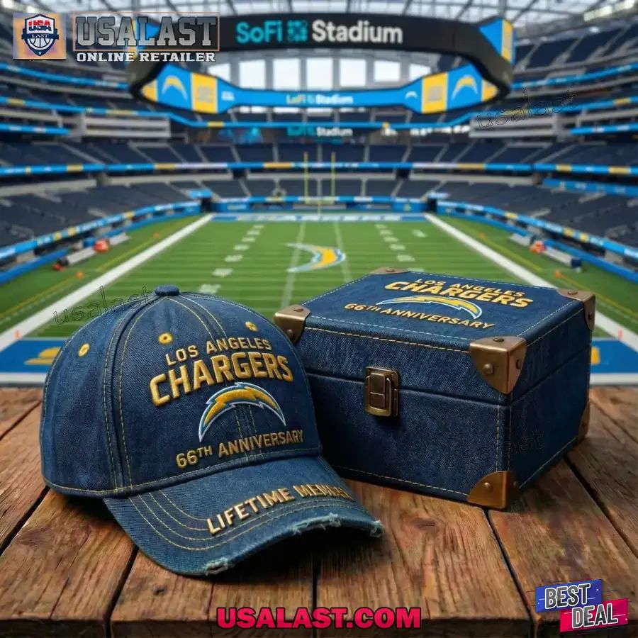 Los Angeles Chargers 66th Anniversary 1960-2026 Baseball Cap