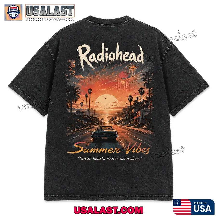 Radiohead Band Summer Vibes Classic 3D T-Shirt