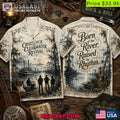 Creedence Clearwater Revival Born of the River Raised By Rhythm Hawaiian Shirt
