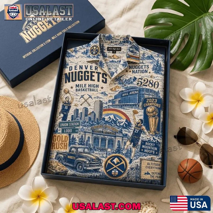 Denver Nuggets Tropical Vibes Hawaiian Shirt