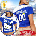 Personalized Uruguay World Cup 2026 Women Baby Tee