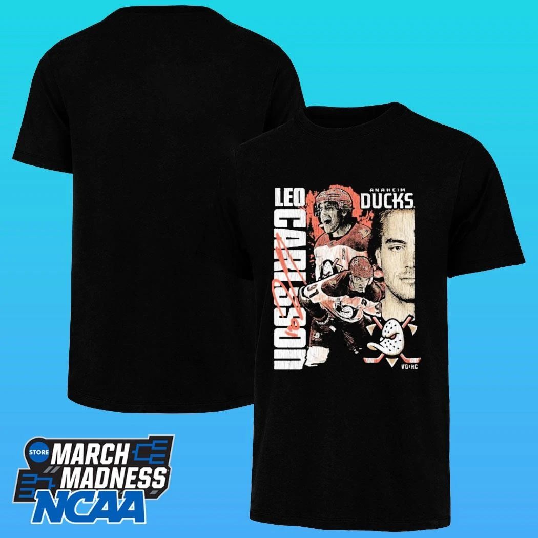 Leo The Phenom Leo Carlsson Anaheim Ducks Nhl Shirt