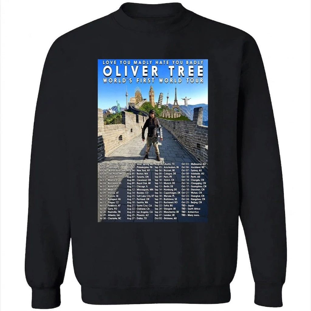 Oliver Tree Fall Tour 2026 Poster Shirt