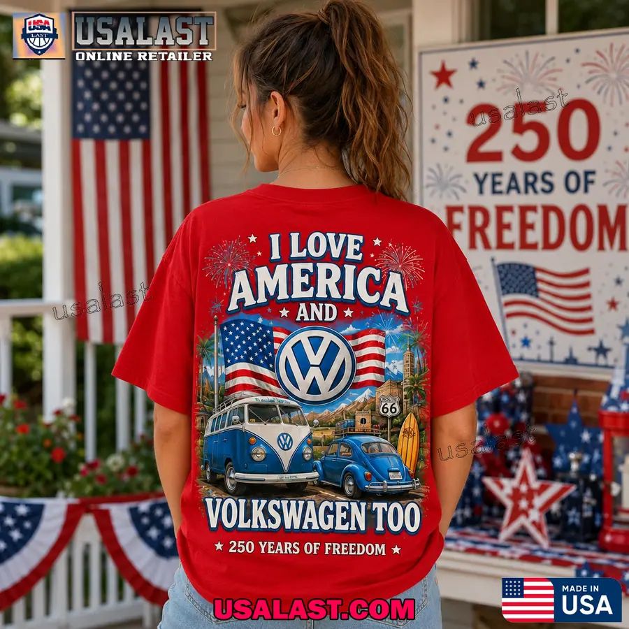 Volswagen America 250th Anniversary Casual T-Shirt