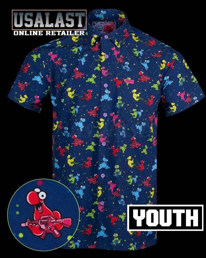 Nerds of War Short Sleeve Hawaiian Shirt