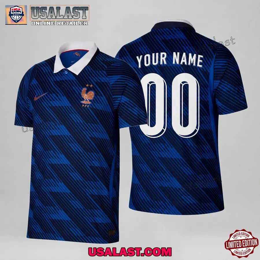 Personalized France Home Kit World Cup 2026 Jersey Shirt