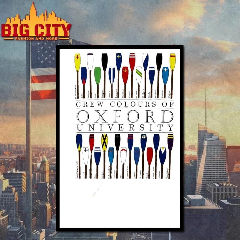 Kevin Parker Crew Colours Of Oxford University Shirt