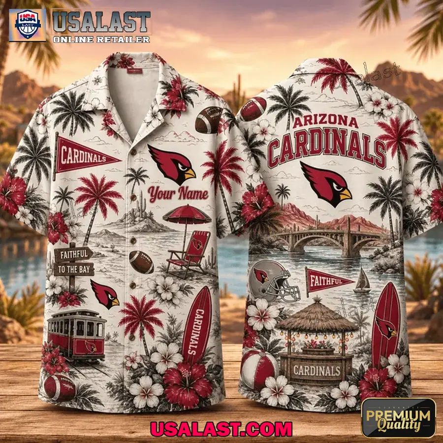 Arizona Cardinals Summer Vibes Custom Hawaiian Shirt