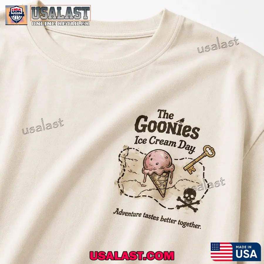 The Goonies Ice Cream Day Premium 3D Shirt