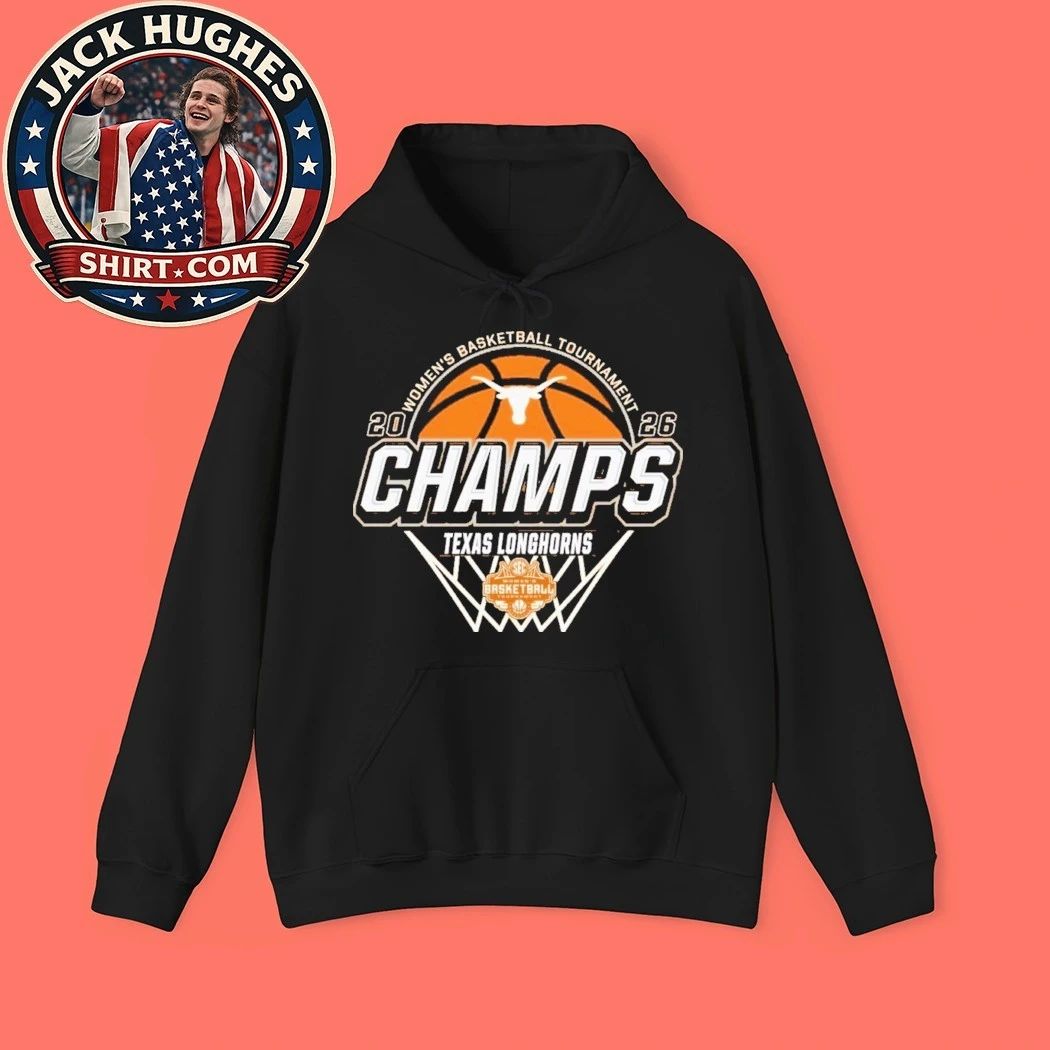 Texas Longhorns Women’s Basketball Tournament Champs 2026 Logo T-Shirt