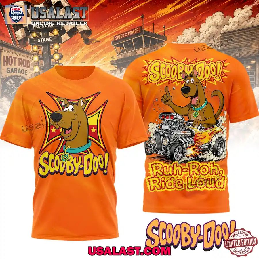 Scooby Doo Hot Rod Garage 3D Shirt