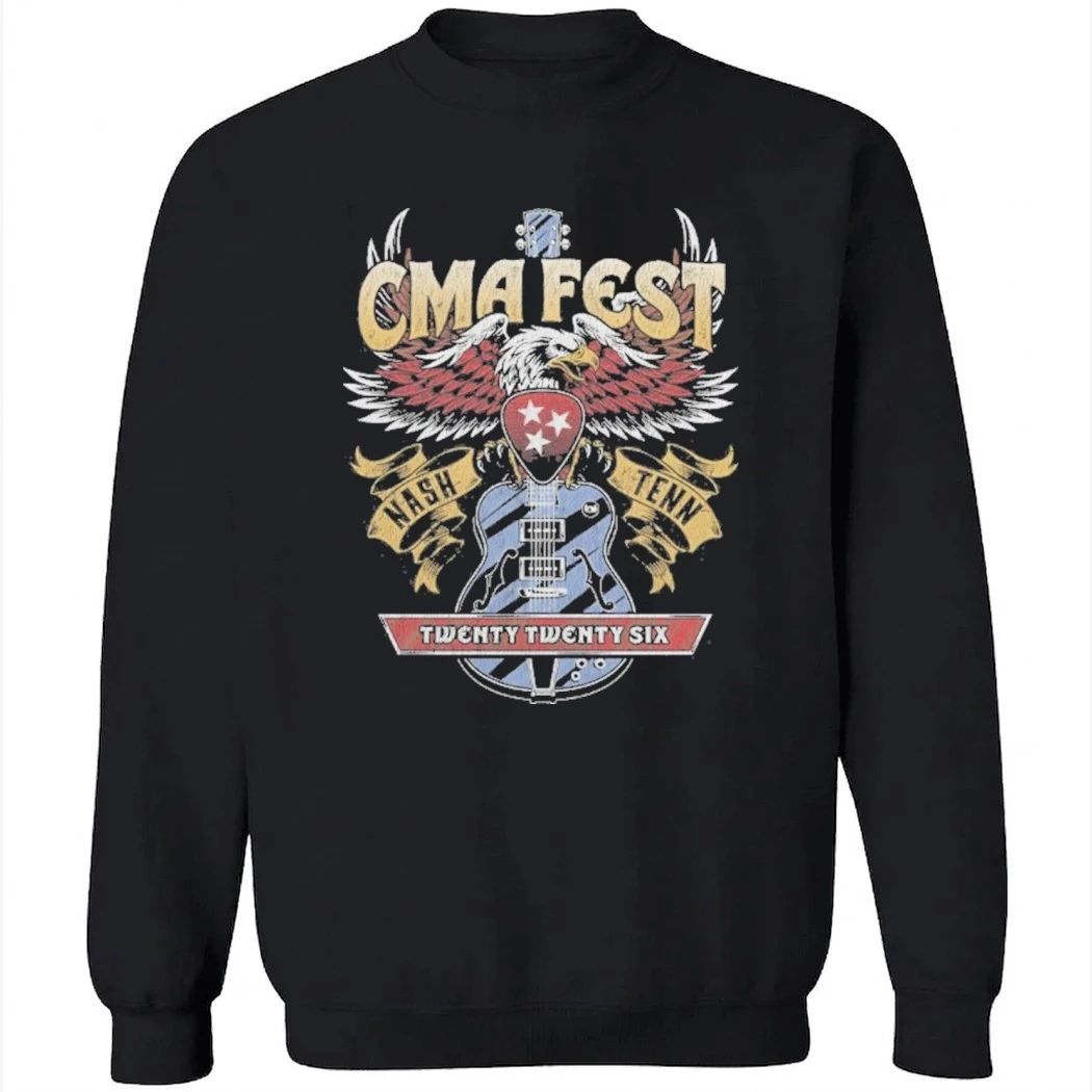 CMA Fest 2026 Eagle Guitar Shirt