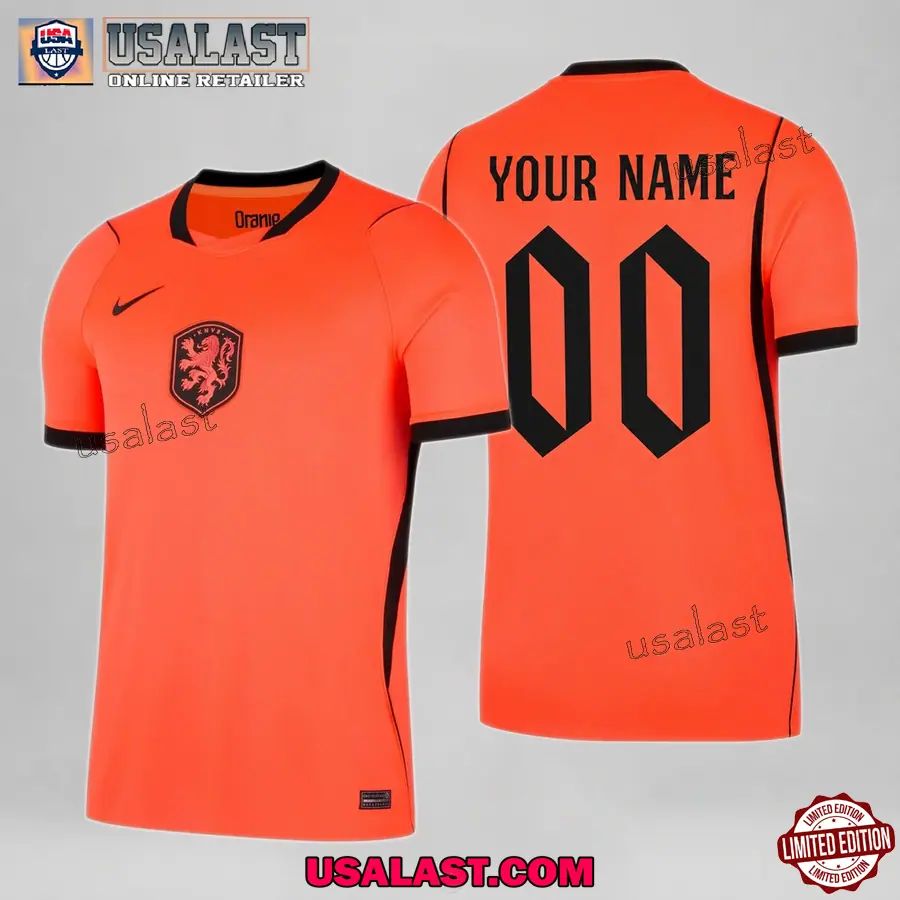 Personalized Netherlands Home Kit World Cup 2026 Jersey Shirt