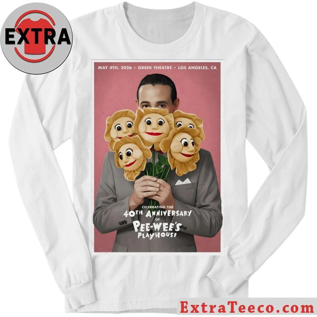 Pee-wee Herman Los Angeles CA May 4 2026 Poster Shirt