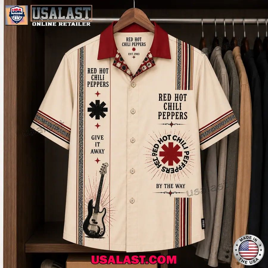 Red Hot Chilli Peppers By The Way Vintage Hawaiian