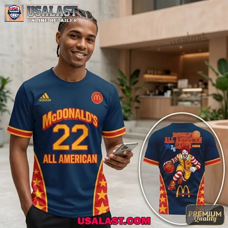 McDonald’s All American Games Custom 3D Shirt