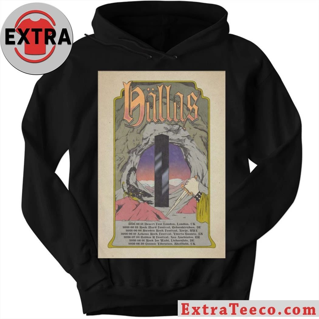 Hällas Festival 2026 Summer Poster Shirt