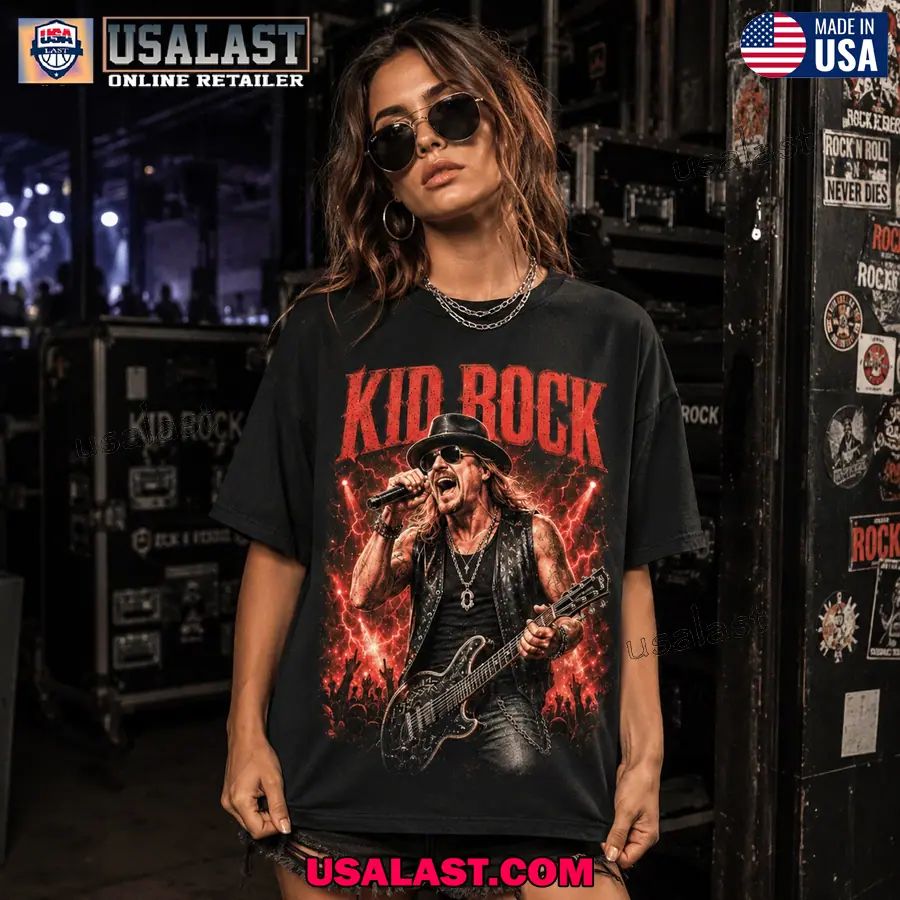 I Love Rock Music And Kid Rock Too Classic Tee Shirt