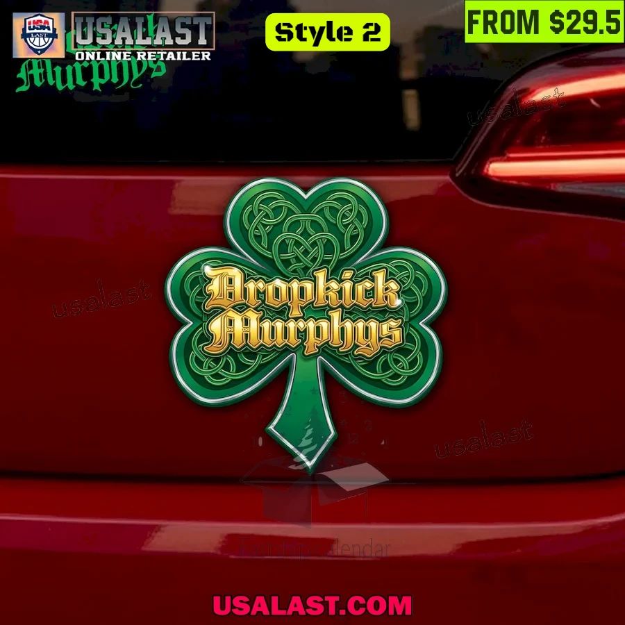 Dropkick Murphys Edition 3D Car Name Badge