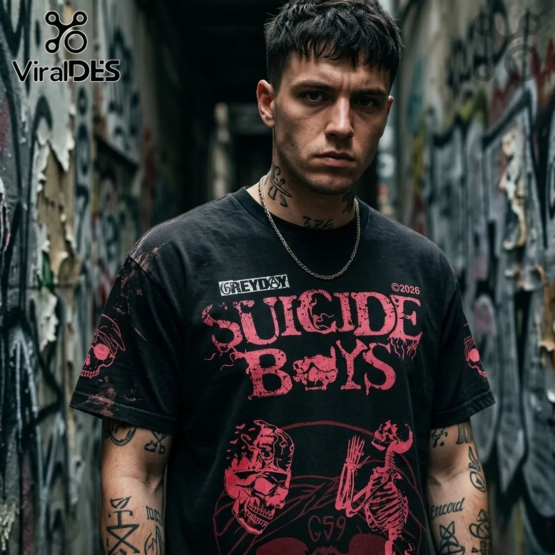GREYDAY 2026 Suicide Boys North American Tour T-Shirt