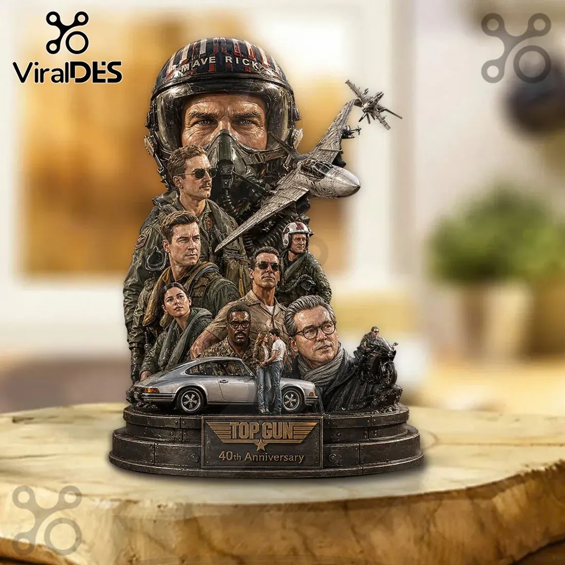 Gun 40th Anniversary Premium Acrylic Display