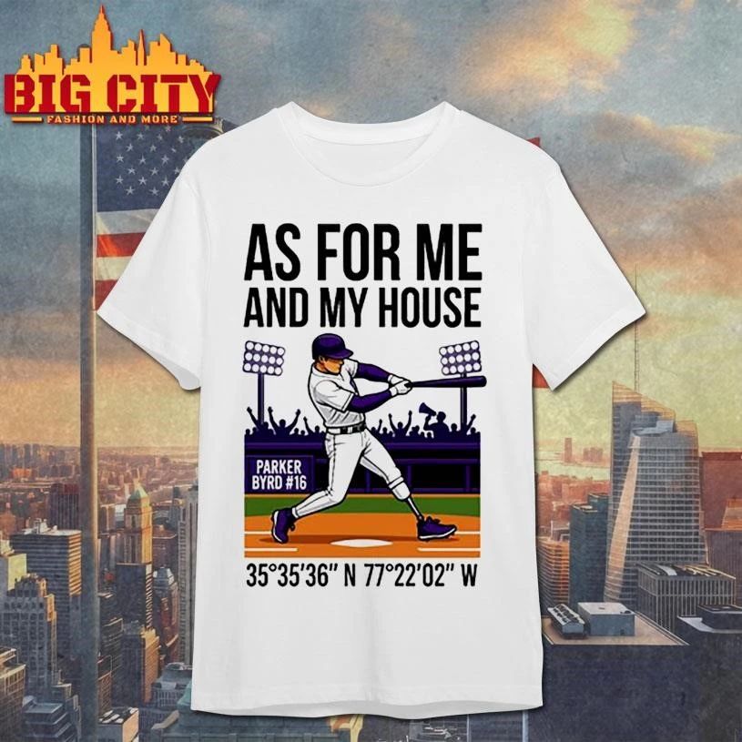Parker byrd as for me and my house graphic shirt