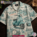 Vespa Summer Tropical Hawaiian Shirt