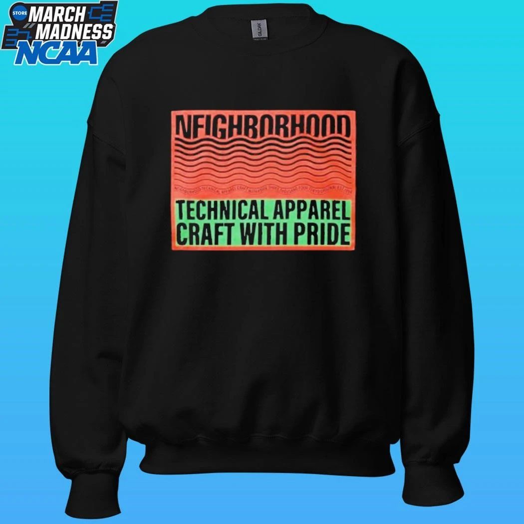 Neighborhood Technical Apparel Craft With Pride Shirt