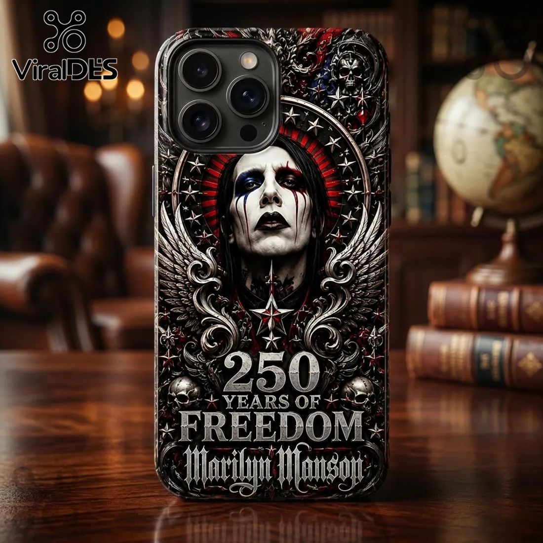 Marilyn Manson x 250 Years of Freedom Collectible Phone Case