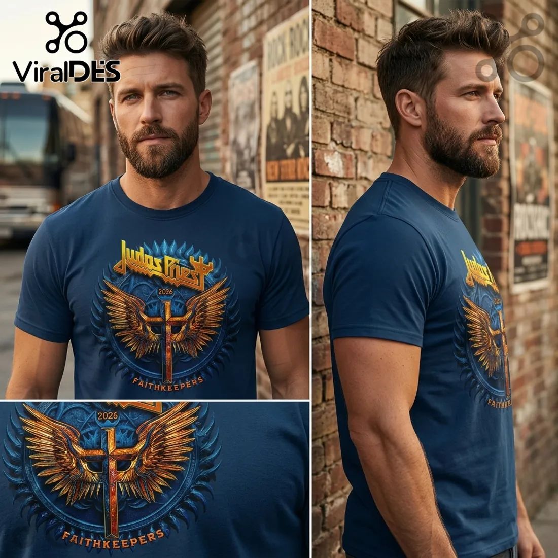 Judas Priest 2026 Tour Faithkeepers Limited Edition T-Shirt