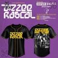 Dizzee Rascal We Want Bass 2026 Tour Black Yellow Baseball Jersey