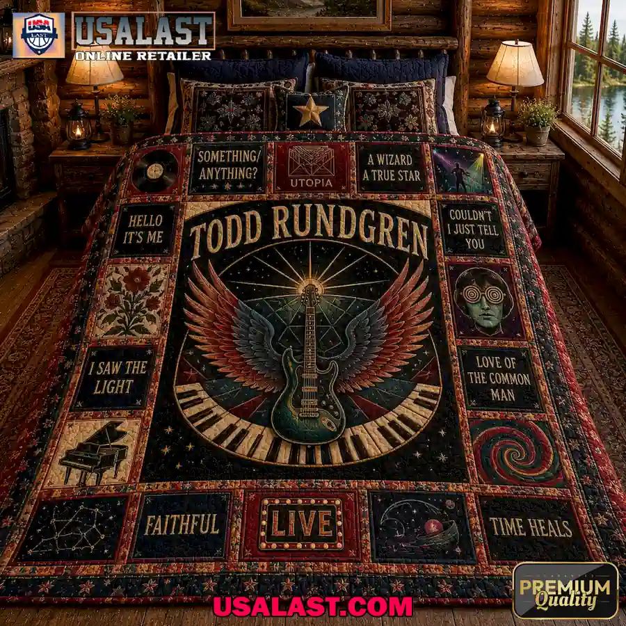 Todd Rundgren Hello It’s Me Edition Quilt Blanket