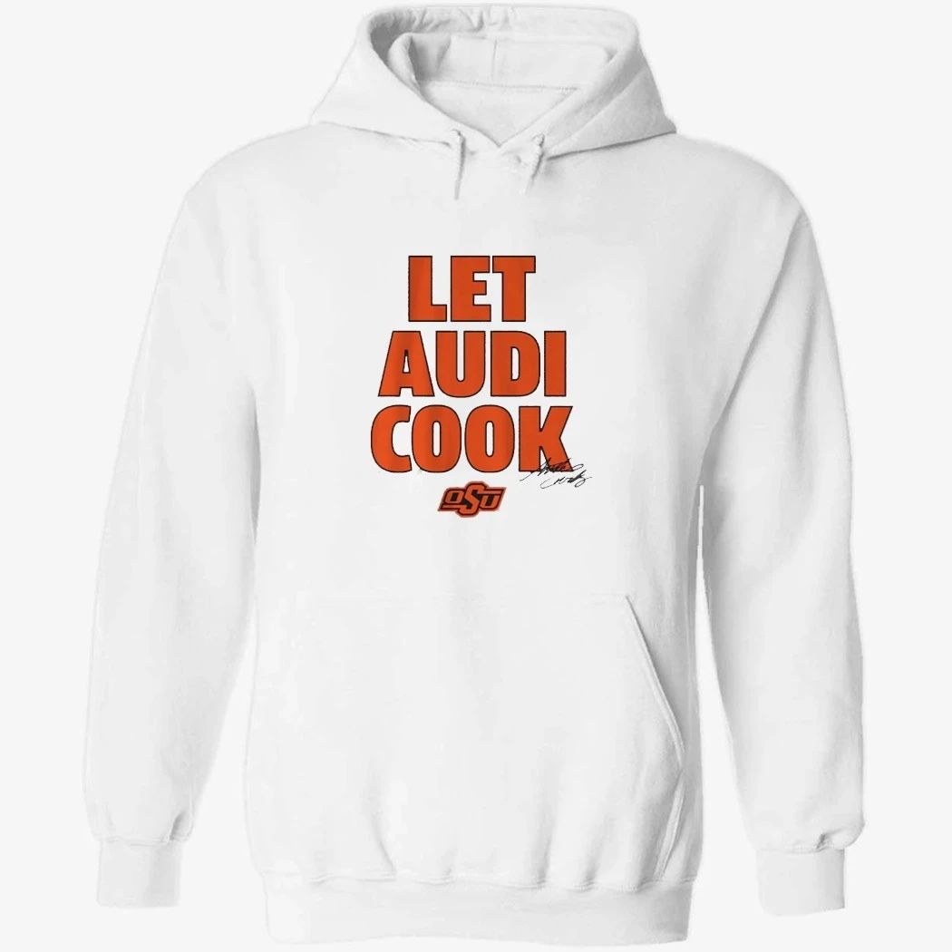 Oklahoma State Basketball Audi Crooks Let Audi Cook Shirt