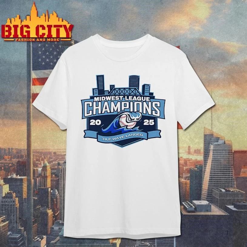 Original West Michigan Whitecaps Midwest League Champions 2025 Baseball Shirt
