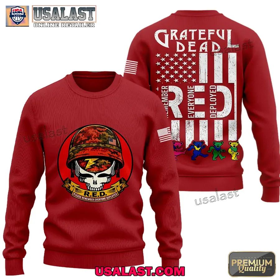 Grateful Dead Red Friday 3D T-Shirt