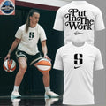 New York Liberty Sabrina Ionescu 2026 Put In The Work Hoodie T-Shirt