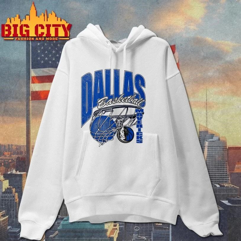 Funny Dallas Mavericks Script Swish Shirt