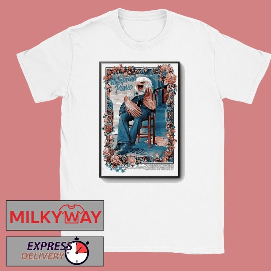 Widespread Panic 2025 Tour Poster shirt