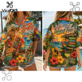 Jimmy Buffett Island Time Parrot Head Tropical Hawaiian Shirt