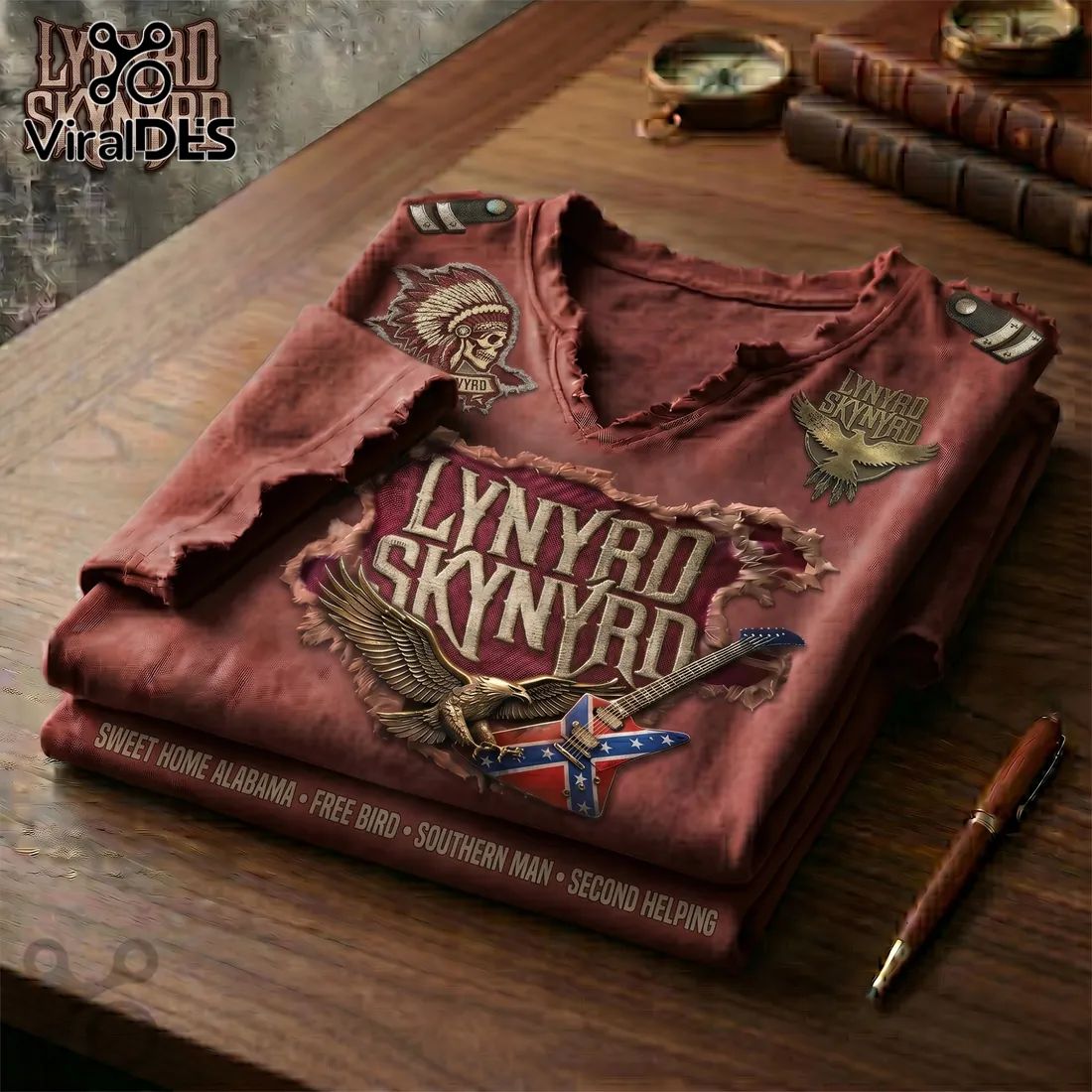 Lynyrd Skynyrd Vintage Distressed Sweet Home Alabama T-Shirt