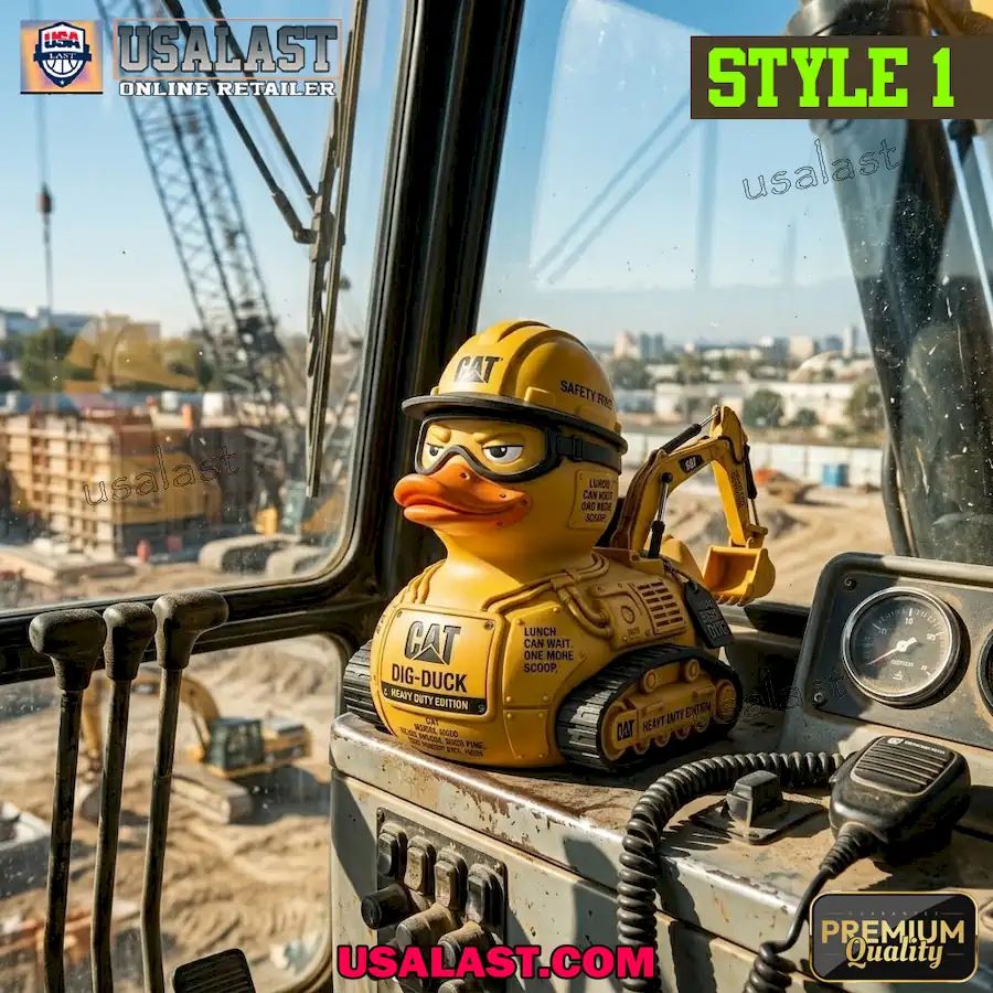 Caterpillar Heavy Duty Dig Duck And Road Roller Duck